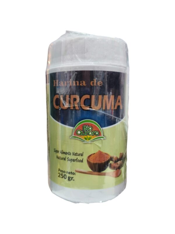 HARINA DE CURCUMA 250 gr POTE - BIOAURORA