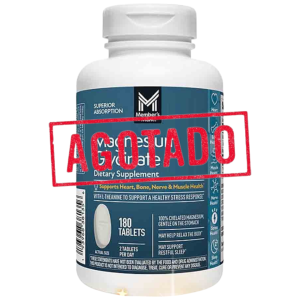 MAGNESIUM GLYCINATE 180 TABLETS - MEMBER'S MARK