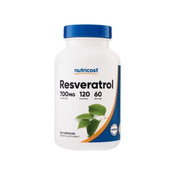 RESVERATROL 700 MG X 120 CAPS - NUTRICOST