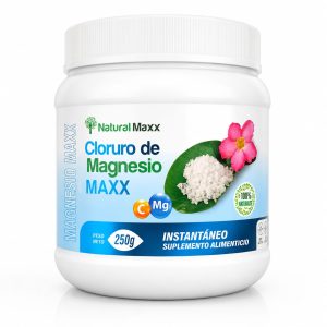 CLORURO DE MAGNESIO MAXX (BOTE 250 G) - NATURAL MAXX