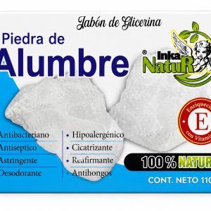 JABON PIEDRA DE ALUMBRE 110gr - INKA NATUR