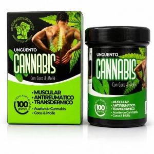 UNGUENTO CANNABIS CON COCA Y MOLLE 100gr APROX - LOS DORADOS INCAICOS
