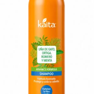SHAMPOO UÑA DE GATO, ORTIGA, ROMERO Y MENTA 500 ML - KAITA