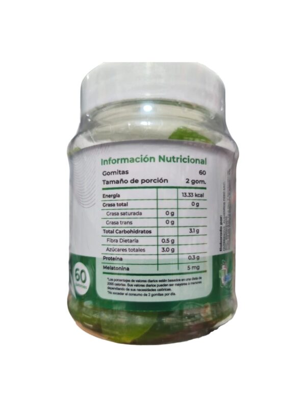 MELATONINA EN GOMITAS X 60 UNID - BETAGUMS - Imagen 2