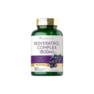 RESVERATROL COMPLEX 1800 MG X 180 CAPS - CARLYLE
