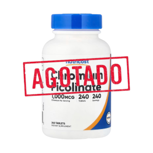 CHROMIUM PICOLINATE 1000 MCG x 240 CAPS - NUTRICOST