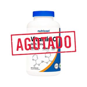 VITAMIN C WITH ZINC 1000 MG x 124 CAPS - NUTRICOST