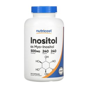 INOSITOL as MYO-INOSITOL 500 MG x 240 CAPS - NUTRICOST