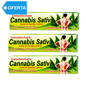 TRIPACK (3) - CANNABIS SATIVA (CREMA 30gr)