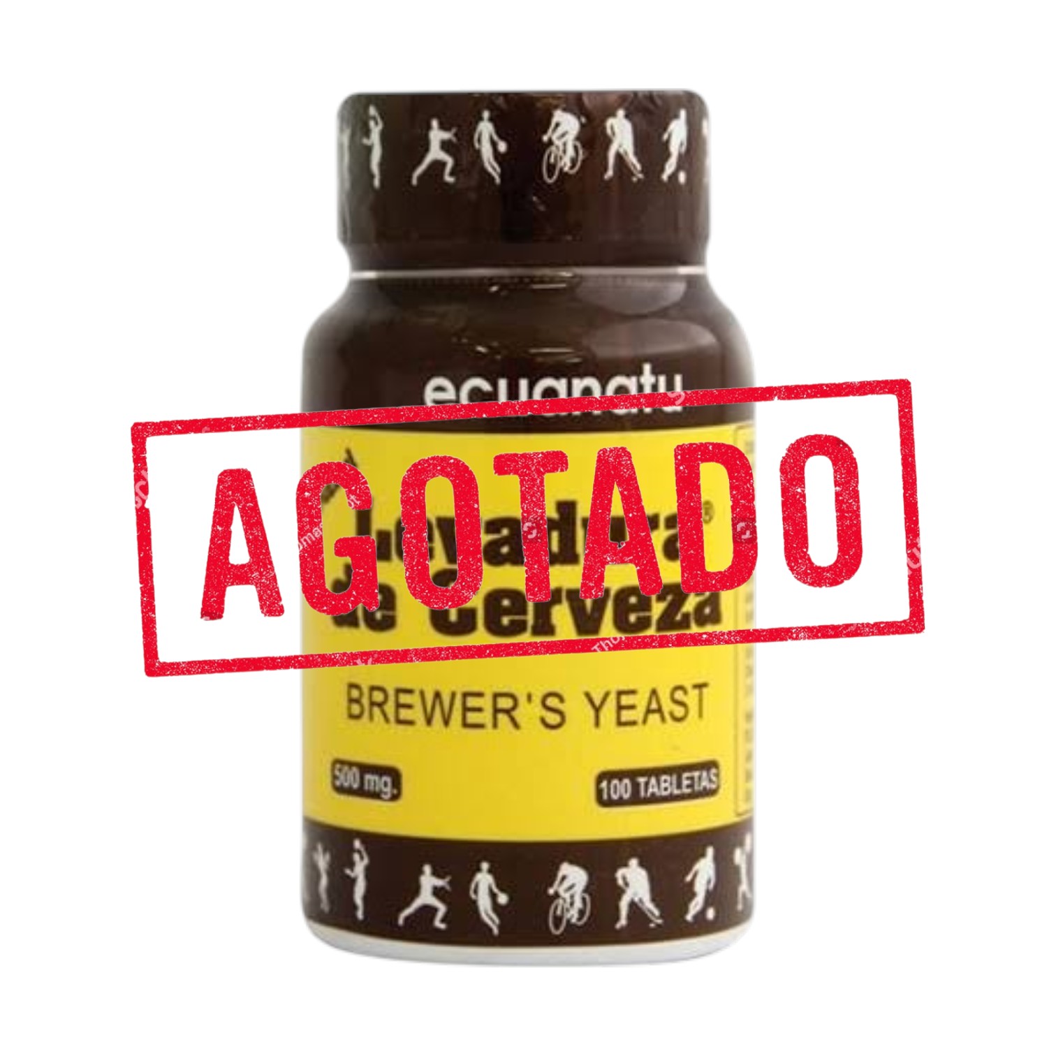 LEVADURA DE CERVEZA 500MG x 100 TABLETAS - ECUANATU