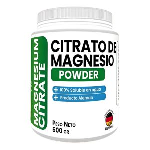 CITRATO DE MAGNESIO POWDER (POTE 500gr) - ALEMANA
