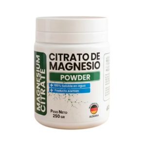 CITRATO DE MAGNESIO POWDER (POTE 250gr) - ALEMANA