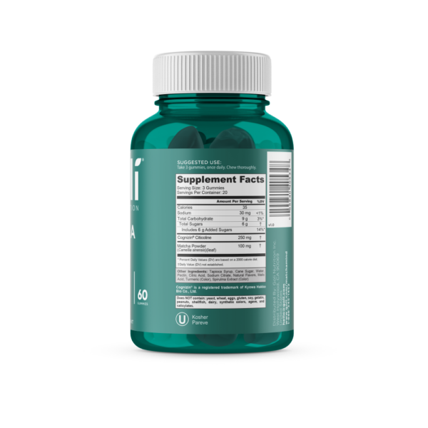 MATCHA MIND 250 MG X 60 GUMMIES - GOLI - Imagen 3