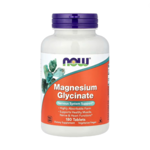 MAGNESIUM GLYCINATE x 180 TABLETS - NOW