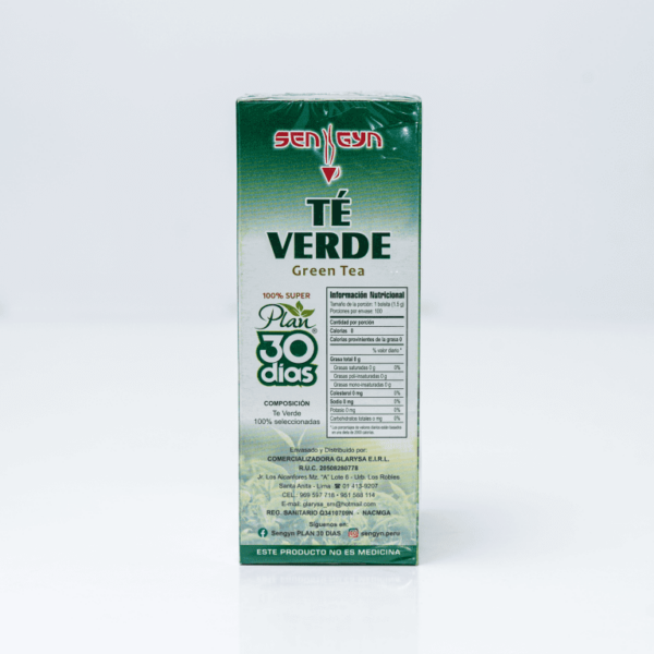 TE VERDE 100 SOBRES X 1.5 gr - SEN GYN - Imagen 2