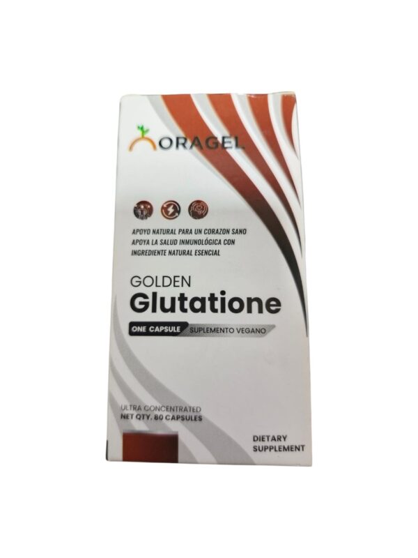 GOLDEN GLUTATIONE 500 MG X 80 CAPS - ORAGEL