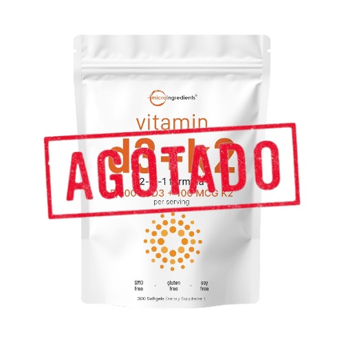 VITAMIN D3+K2 (5,000 IU + 100 MCG) x 300 SOFT - MICROINGREDIENTS