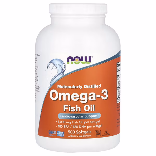 OMEGA-3 FISH OIL 2000 MG X 500 SOFT - NOW