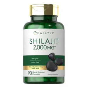 SHILAJIT 2,000MG X 90 CAPS - CARLYLE