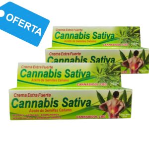 CANNABIS SATIVA (CREMA 30gr) CANNABIDOL  CBD - DUO