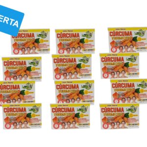 JABON NATURAL DE CURCUMA TURMERIC (110gr) INKA NATUR - DOCENA