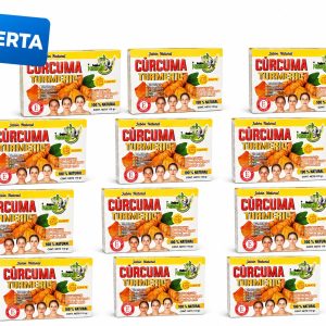 JABON NATURAL DE CURCUMA TURMERIC (110gr) INKA NATUR - DOCENA
