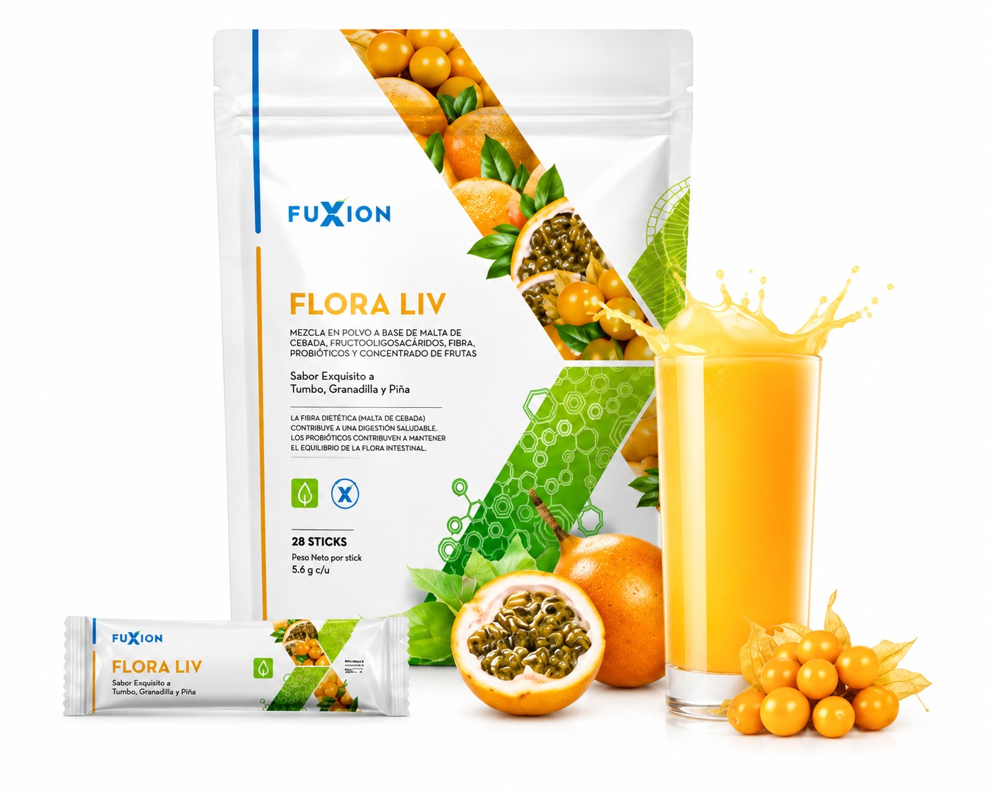 FLORA LIV 28 STICKS x 5g - FUXION