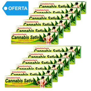 DOCENA (12) - CANNABIS SATIVA (CREMA 30 gr) CANABIDOL CBD
