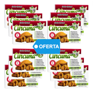 JABON NATURAL DE CURCUMA (110gr) INKA NATUR - DOCENA