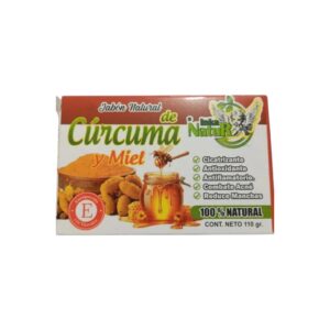 JABON NATURAL DE CURCUMA Y MIEL (110gr) - INKA NATUR
