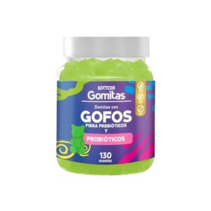 GOMITAS CON GOFOS FRIBRA PROBIOTI Y PROBIOTICOS x130 GUMS - SOTTCOR