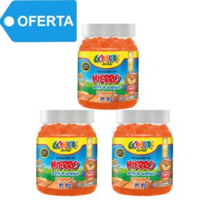 HIERRO, ACEITE DE MORINGA, VITAMIN C, B9 Y B12 x 130 GOMS SOTTCOR - TRIPACK