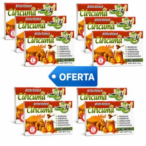 JABON NATURAL DE CURCUMA Y MIEL (110gr) INKA NATUR - DOCENA