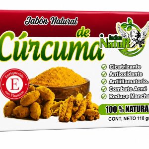 JABON NATURAL DE CURCUMA (110gr) - INKA NATUR