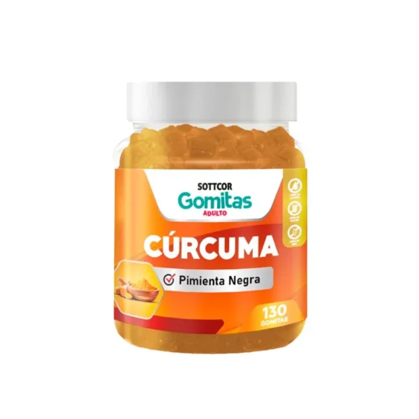 GOMITAS DE CURCUMA x 130 GOMS - SOTTCOR