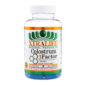 COLOSTRUM 3 FACTOR 500 MG x 60 CAPS - XTRALIFE