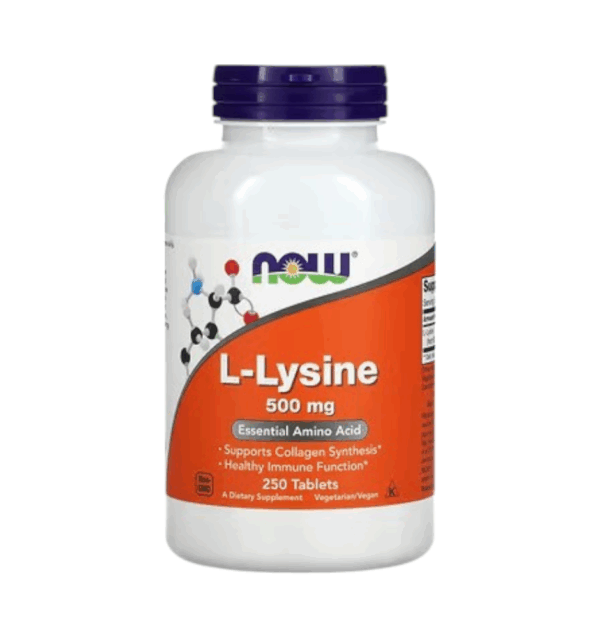 L-LYSINE 500 MG x 250 CAPS - NOW