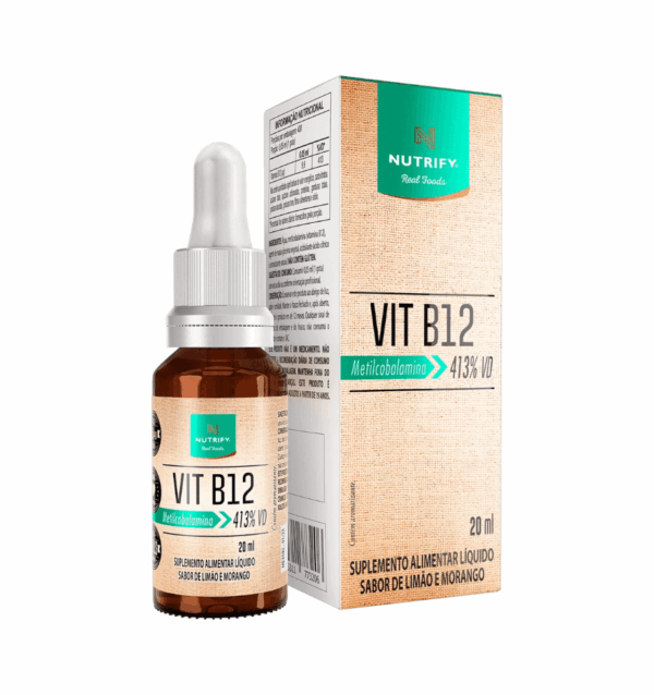 VITAMINA B12 DE 20 ML (Gotero) - NUTRIFY - Imagen 2
