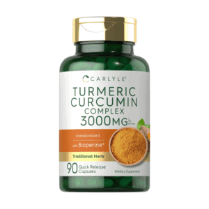 TURMERIC CURCUMIN (Complex) 3000 MG x 90 CAPS - CARLYLE