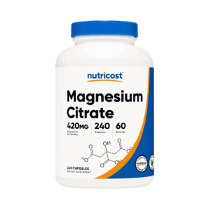 MAGNESIUM CITRATE 420 MG x 240 CAPS - NUTRICOST