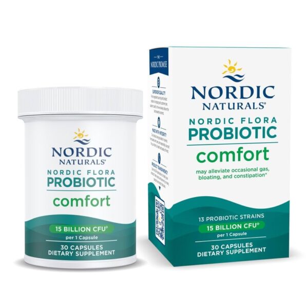 NORDIC FLORA PROBIOTIC (comfort) x 30 CAPS - NORDIC NATURALS - Imagen 5