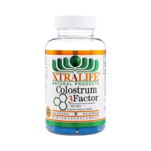 COLOSTRUM 3 FACTOR 500 MG x 60 CAPS - XTRALIFE