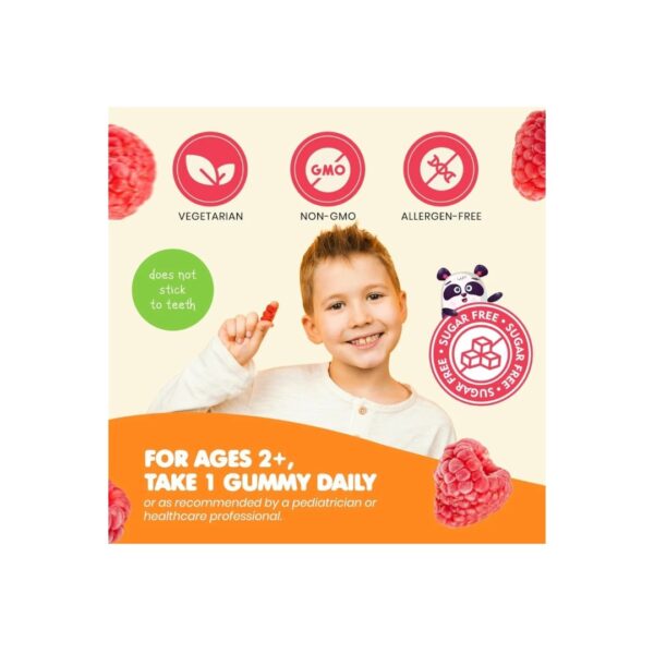 MAGNESIUM CITRATE KIDS 100 MG x 60 GOMITAS - DR. MORITZ - Imagen 2