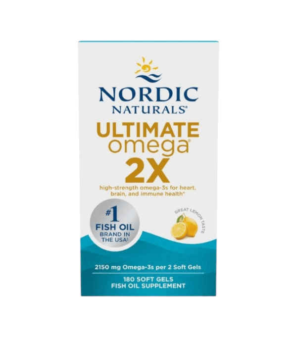 ULTIMATE OMEGA 2X DE 2150 MG x 180 SOFT - NORDIC NATURALS