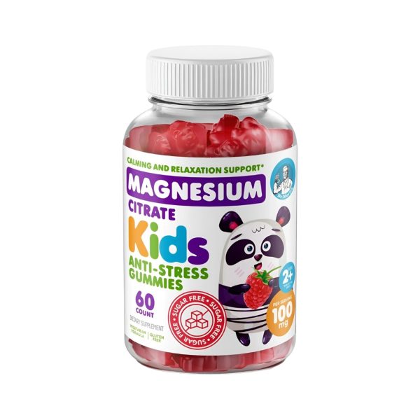 MAGNESIUM CITRATE KIDS 100 MG x 60 GOMITAS - DR. MORITZ