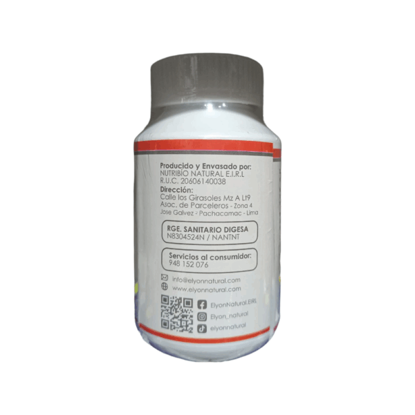 MUERDAGO PREMIUM 500 MG x 100 CAPS - ELYON NATURAL - Imagen 3
