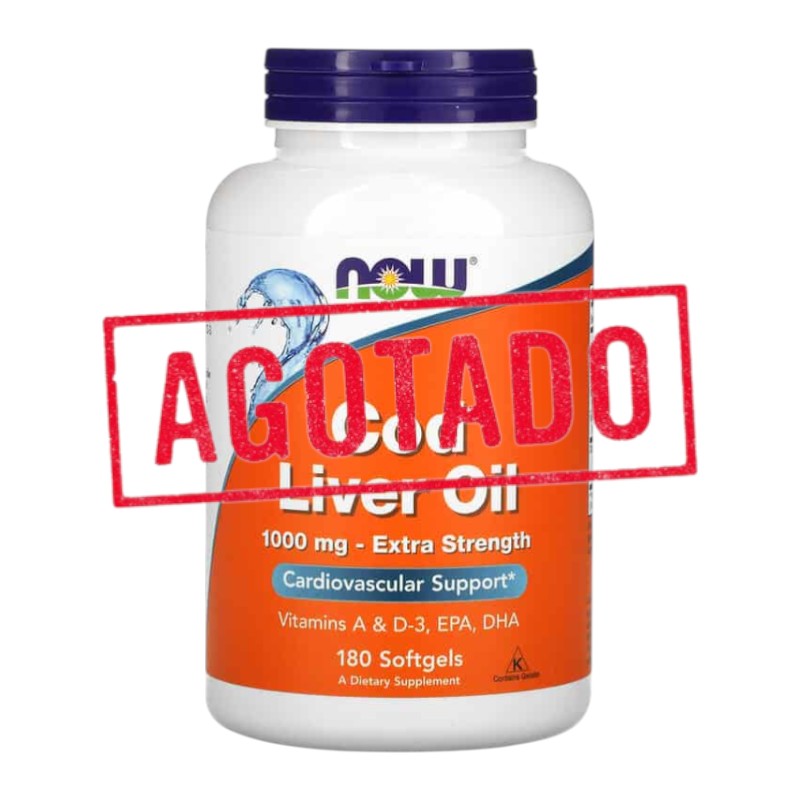 COD LIVER OIL (EXTRA STRENGTH) 1000 MG x 180 CAPS - NOW