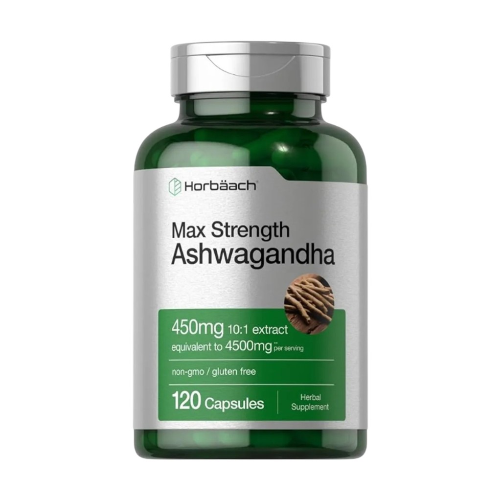 ASHWAGANDHA (Max strength) 450 MG x 120 CAPS - HORBAACH - Imagen 3