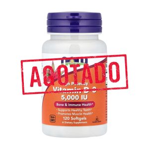 VITAMIN D-3 5,000 IU x 120 CAPS - NOW