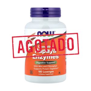 PAPAYA ENZYMES (Masticable) x 180 CAPS - NOW